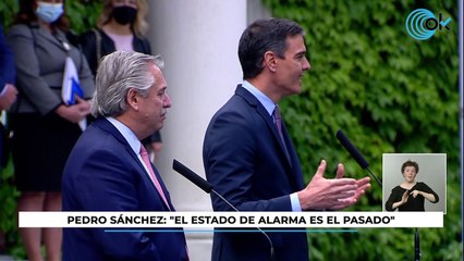 Sánchez responde a las críticas por el caos jurídico: "El estado de alarma es el pasado"
