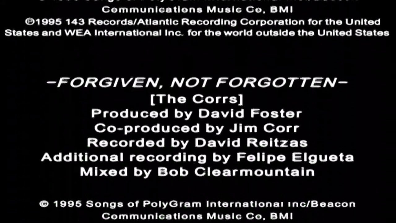 THE CORRS —LOUGH ERIN SHORE— (Background Instrumental) [BEST OF THE CORRS – THE VIDEOS]