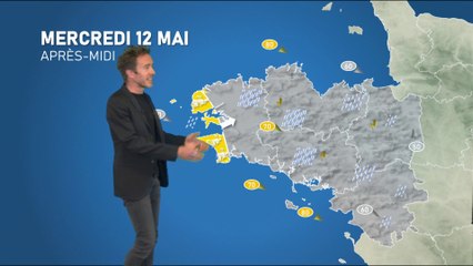 Bulletin météo pour le mercredi 12 mai 2021