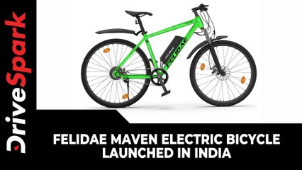 Video herunterladen: Felidae Maven Electric Bicycle Launched In India | Price, Range, Charging & Other Details