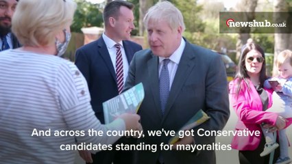 Boris Johnson: "Vote for Andy Street on Thursday"