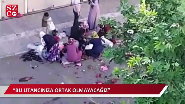 Diyarbakır'da çöpe atılan sebze ve meyveleri topladılar
