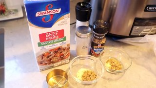 5 Dump & Go Easy Crockpot Meals // Whats For Dinner // Healthy + Budget Friendly Cook With Me
