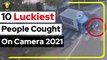 10 Luckiest People Caught on Camera 2021 – PART 3