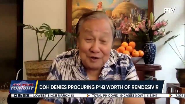 DOH denies procuring P1-B worth of Remdesivir; Rep. Barbers wants Senate, Lower House to file joint resolution on WPS issue; SC oral arguments on Anti-Terrorism Act continued today; PGen. Eleazar confident police operatives will use body cams during