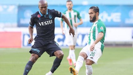 Konyaspor'la 1-1 berabere kalan Trabzonspor, deplasmandaki yenilmezlik serisini 17 maça çıkardı