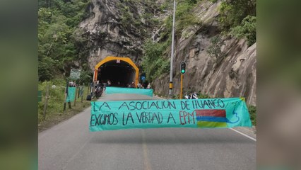 Nuevo tropiezo para Hidroituango: Paro Nacional también llegó hasta allí
