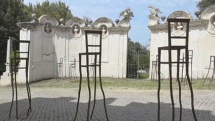 La Villa Borghese, pulmón verde de Roma, se llena de arte contemporáneo