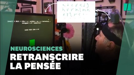 Handicap: des chercheurs ont trouvé comment nous faire écrire par la pensée