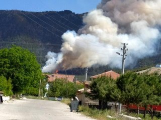 Télécharger la video: İki noktada devam eden orman yangınına 4 helikopter ve 30 arazöz müdahale ediyor