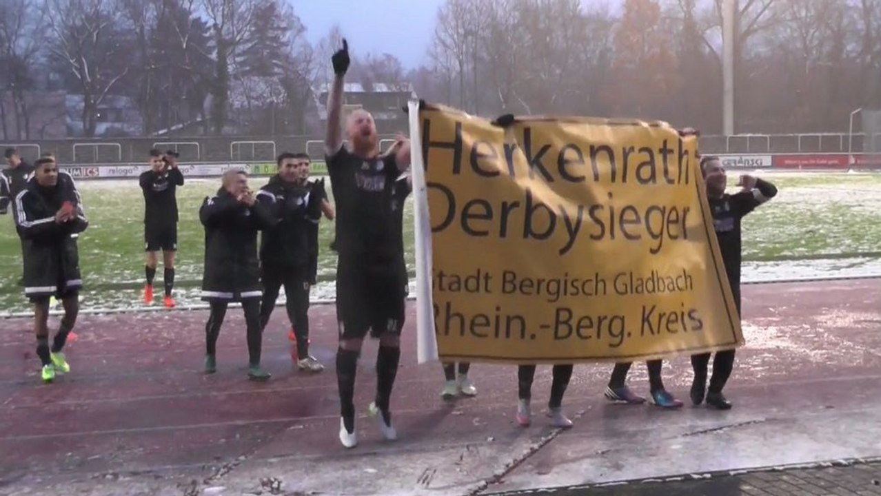 Herkenrath siegt im Schnee-Derby
