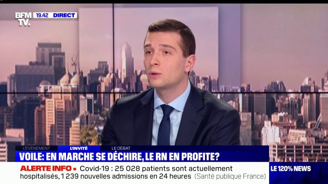 Jordan Bardella sur les départementales à Montpellier: La République en Marche a investi une militante islamiste