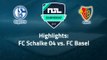 NGL: Effizientes Schalke schlägt Basel