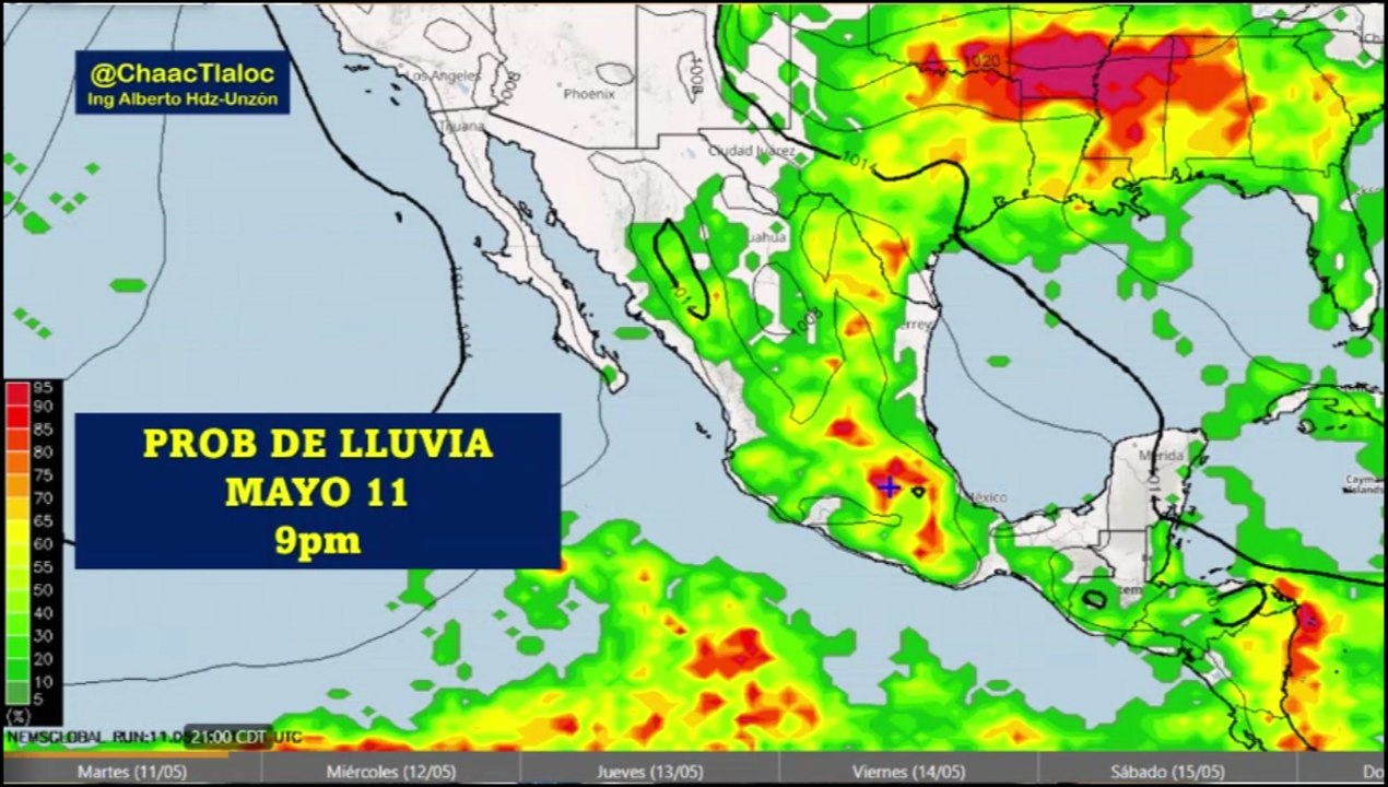 Clima de hoy martes: Tormentas eléctricas, granizo mayor y muy fuertes vientos