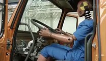 How semitrucks are crash tested