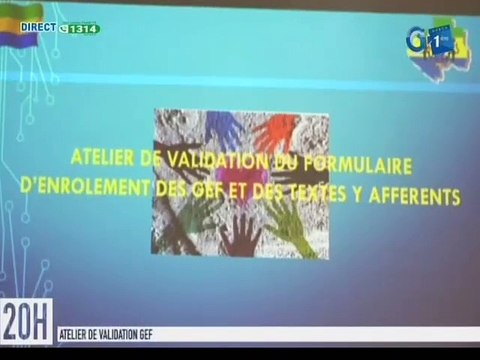 RTG/ Atelier de validation du formulaire d’enrôlement des gabonais économiquement faibles