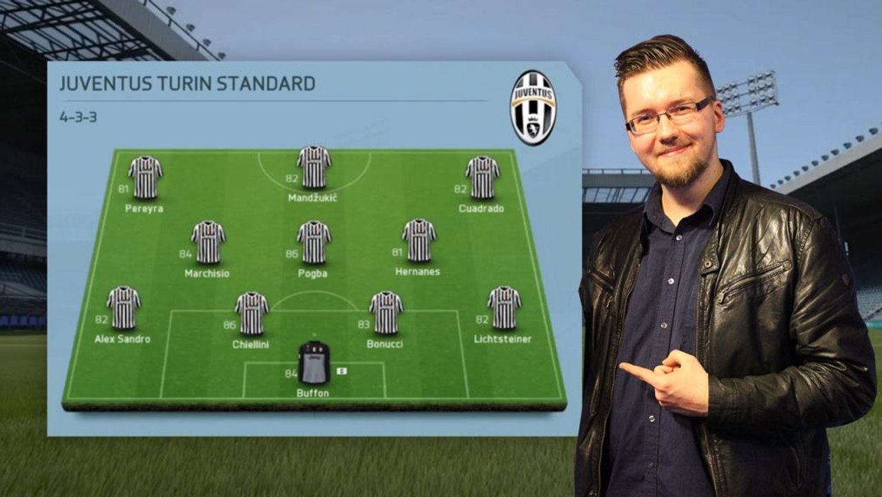 FIFA 16-Tipps von Bono: So spielt Ihr mit Juventus Turin