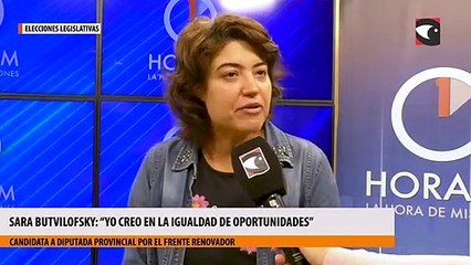 Sara Butvilofsky : “Yo creo en la igualdad de oportunidades”