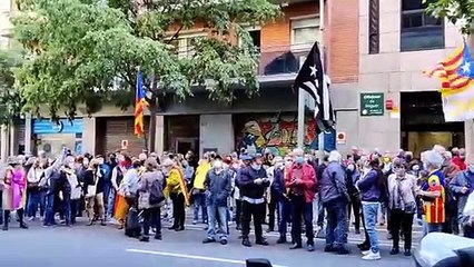 El vídeo que demuestra la ‘guerra civil independentista’: "¡Junqueras, traidor, púdrete en prisión!"