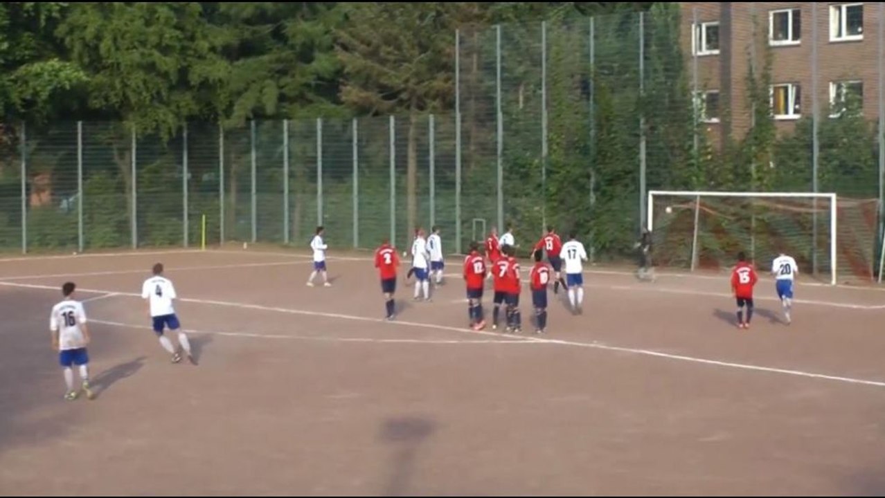 Chancenlos: Grandioser Freistoß im Derby