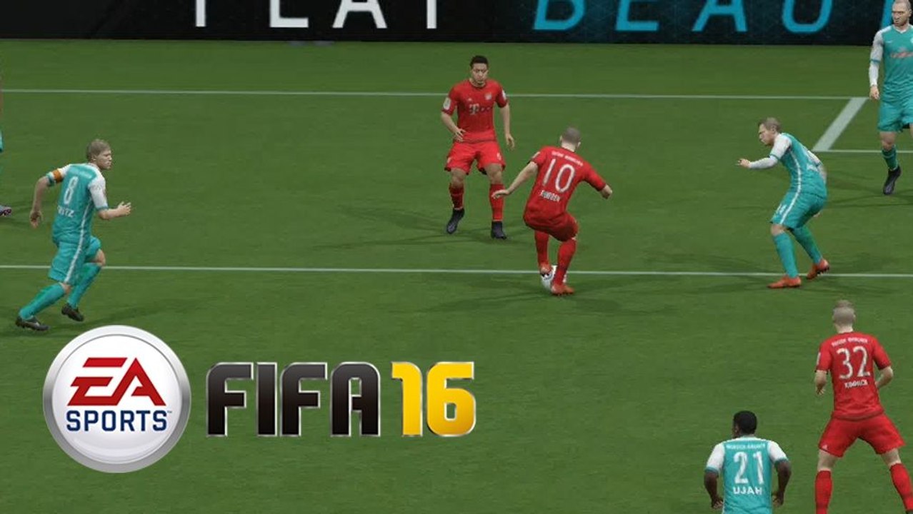 FIFA 16: Der Hacken-Flick - schwer, aber effektiv