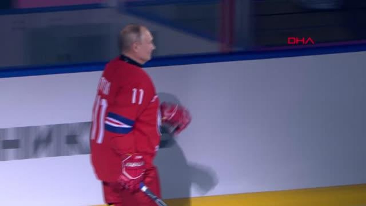 SPOR Putin, buz hokeyi maçında hünerlerini konuşturdu