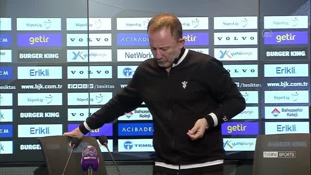 Beşiktaş-Fatih Karagümrük maçının ardından - Sergen Yalçın