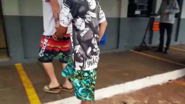 PM detém trio e apreende maconha, cocaína, armas e radiocomunicadores no Bairro Claudete