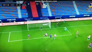 pedri goal  Levante0-2 barcelona  05.11.2021