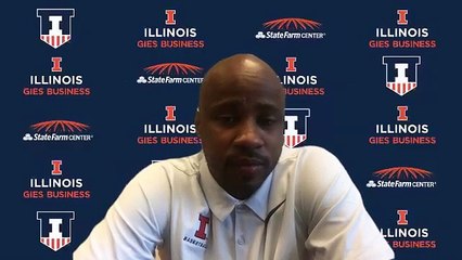 Illini Assistant Coach Chester Frazier (May 11, 2021)