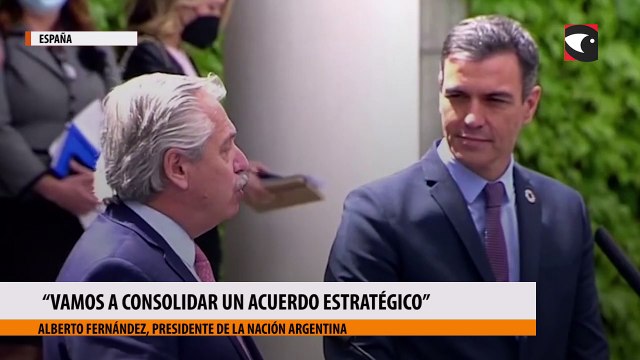 Alberto Fernández se reunió con el Rey de España Vamos a consolidar un acuerdo estratégico