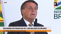 El gobierno de Bolsonaro destinará mas de 1.000 millones de dólares a la compra y producción de vacunas anticovid