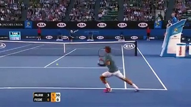 Open d'Australie : Federer élimine Murray