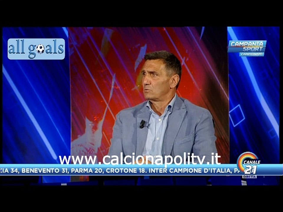 Napoli-Udinese 5-1 11/5/21 post-partita Campania Sport parte 1/2