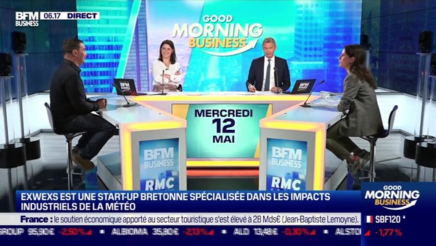 La pépite : EXWEXs est une start-up bretonne spécialisée dans les impacts industriels de la météo, par Lorraine Goumot - 12/05