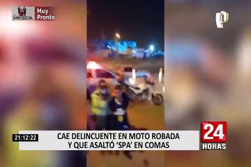 Capturan al ‘Chómpiras’ tras asaltar salón de belleza en Comas