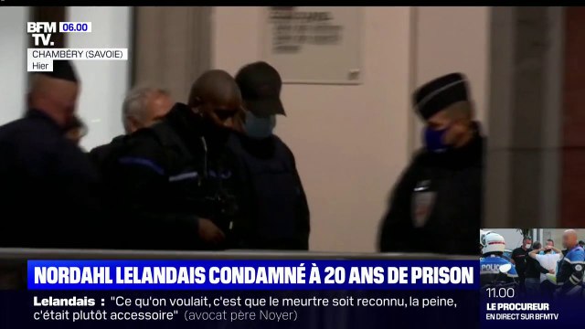 Nordahl Lelandais condamné à 20 ans de réclusion criminelle pour le meurtre d'Arthur Noyer