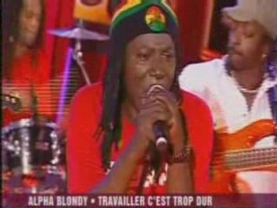Alpha Blondy Travailler c'est trop dur