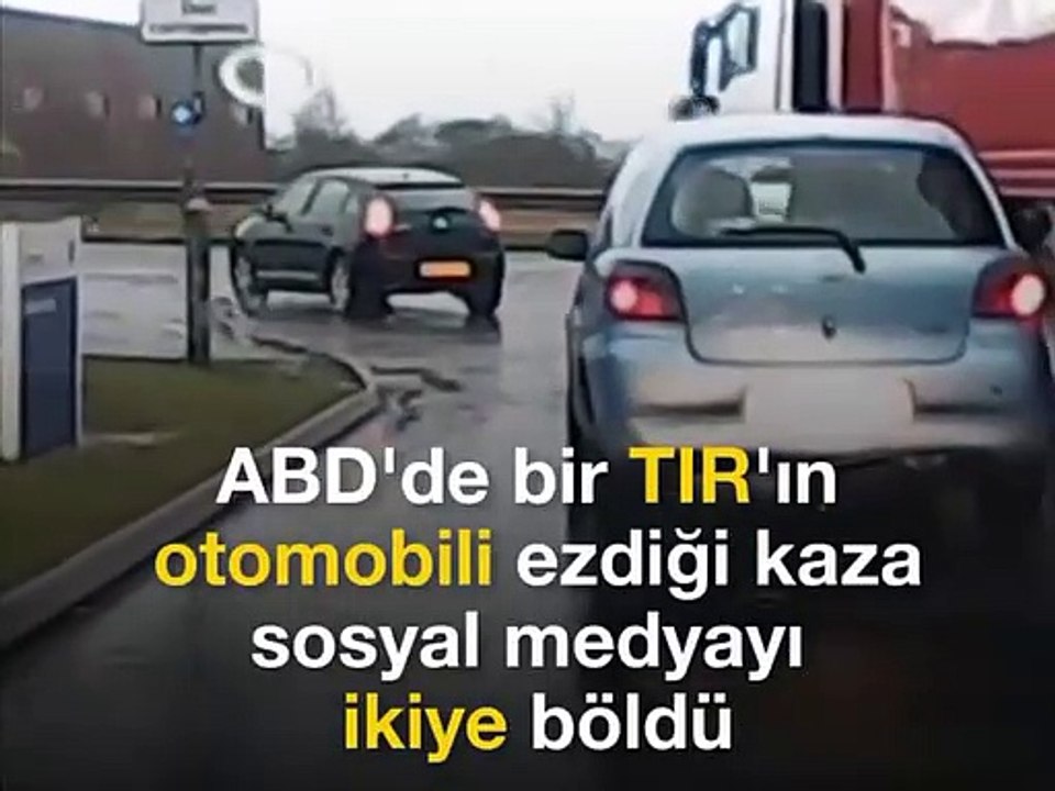 Sosyal medyayı ikiye bölen kaza: Hata kimde?