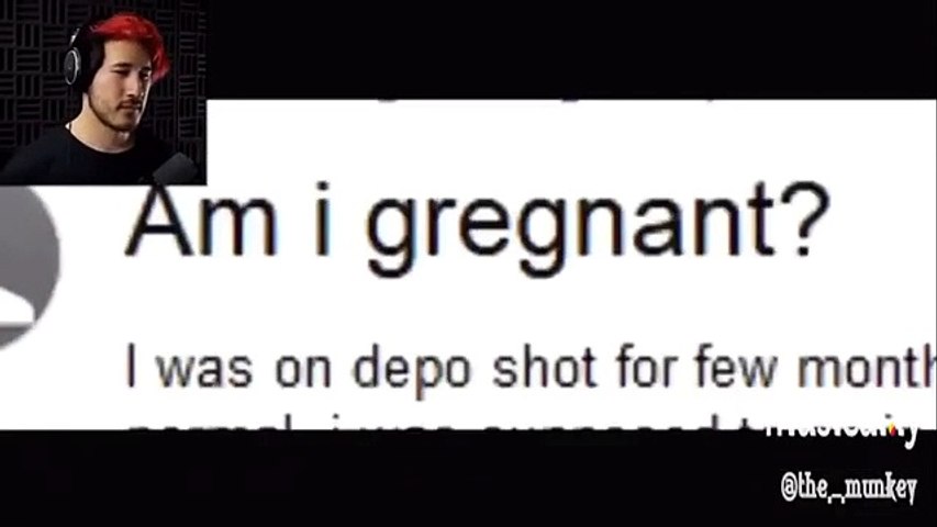Markiplier Reacting To Pregnant Being Spelled Wrong