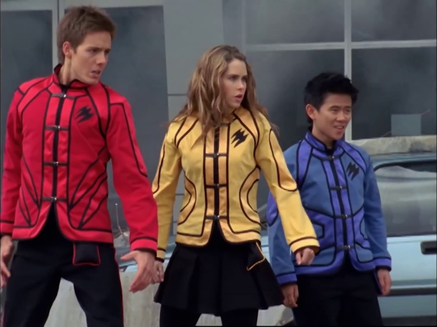 Blue and Yellow Jungle Fury Rangers First Morph _ Power Rangers Jungle Fury  _ Power Rangers Official - video Dailymotion