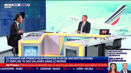 Benjamin Smith (Air France-KLM) : Vers une reprise progressice du trafic aérien d'ici l'été - 12/05