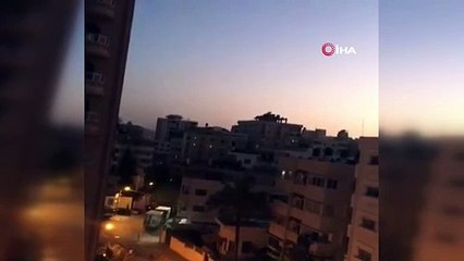 İsrail, Gazze’de 13 katlı binayı vurdu