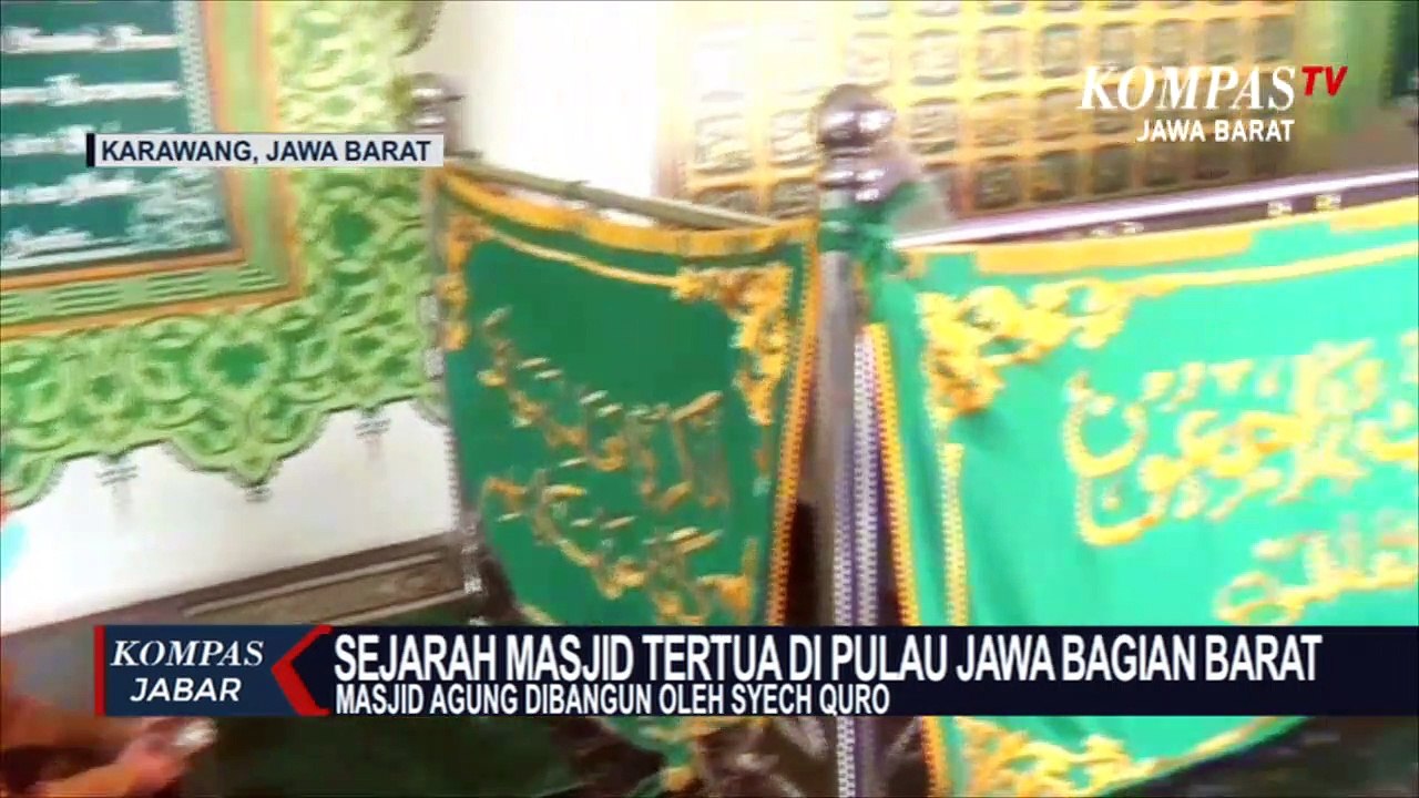 Napak Tilas Masjid Agung Karawang Tertua di Pul...
