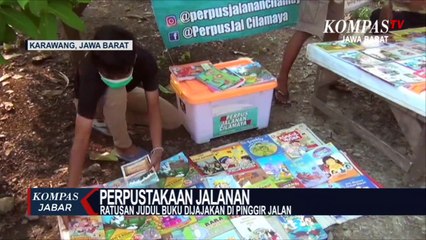 Lawan Gawai Lewat Perpustakaan Jalanan di Karawang!