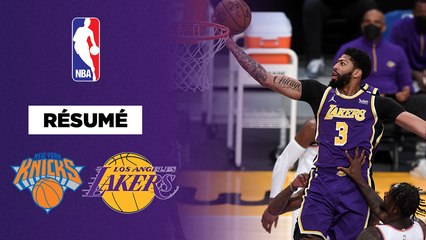 [VF] NBA : Les Lakers s'arrachent et s'imposent en prolongation contre NY