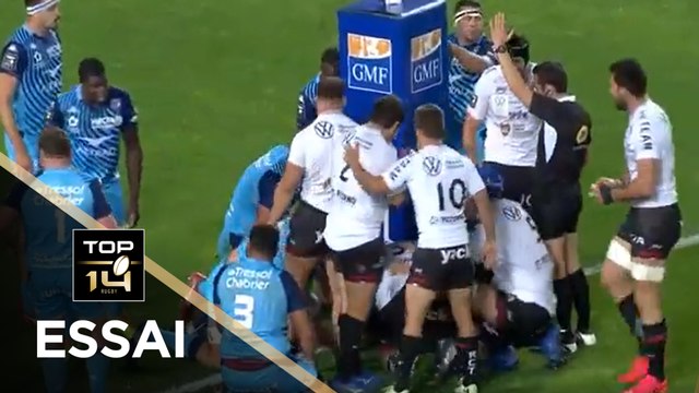 TOP 14 - Essai de Sébastien TAOFIFENUA (RCT) - Montpellier - Toulon - J21 - Saison 2020/2021