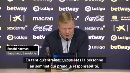 Koeman : "Je ne comprends pas"