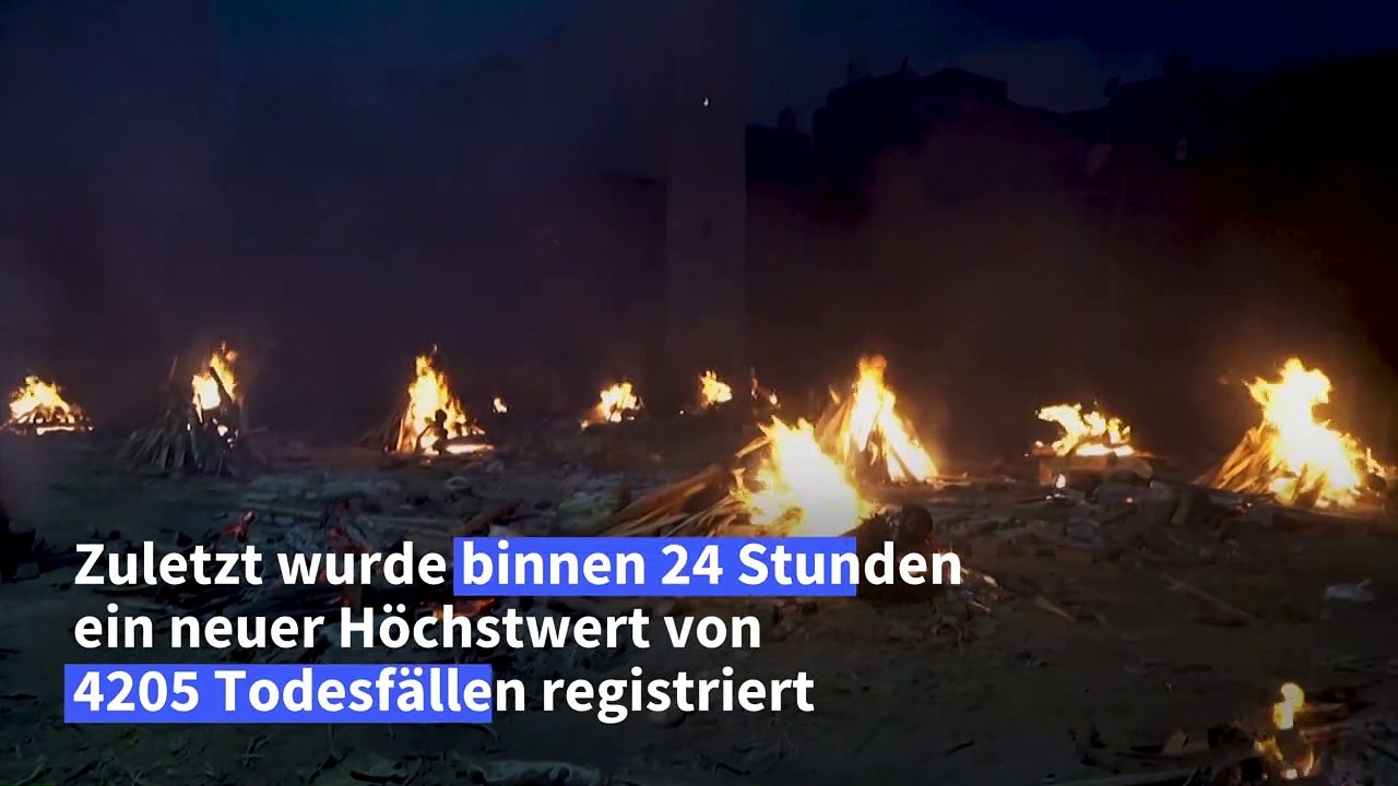 Mehr als 250.000 Corona-Tote in Indien