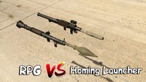 GTA 5 ONLINE - RPG VS HOMING LAUNCHER (WHICH IS BEST_)